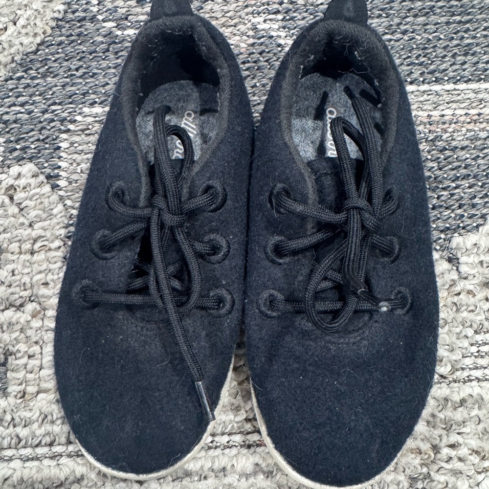 Allbirds Kids Black Wool Sneakers